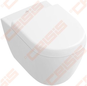 Pakabinamas unitazas VILLEROY&BOCH Subway2.0 „Direct Flush” sistema, „Ceramicplus” danga