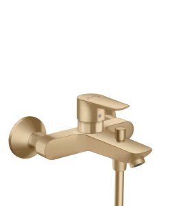 Vonios/dušo maišytuvas HANSGROHE Talis E, spalva - šlifuotos bronzos (brushed bronze)