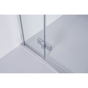 Dušo kabina Brasta Glass NINA PLIUS 975-988x975-988x2000 matinis stiklas