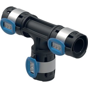 Trišakis PPSU d16mm, Geberit Flowfit