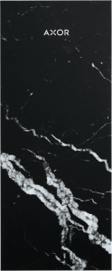 Apdaila praustuvo maišytuvui AXOR MyEdition 117, marmuras (Marble Nero Marquina)