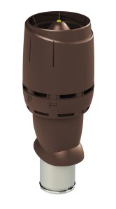 Ventiliacijos kaminėlis Vilpe FLOW 160P-IS-500 rudas