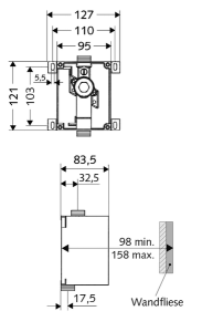 Potinkinis pisuaro nuleidimo mechanizmas Schell COMPACT II