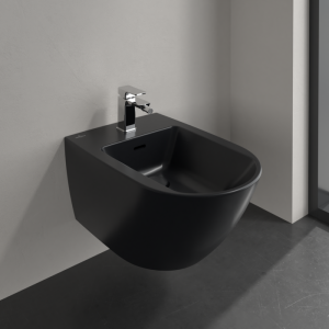 Pakabinama bidė VILLEROY&BOCH Antao C+ danga pure black