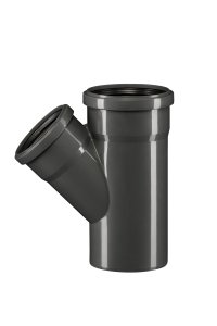 Trišakis vidaus kanalizacijai HTEA DN110/90/45°