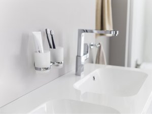 Dvigubas dantų šepetėlių laikiklis Ravak Chrome CR 220.00