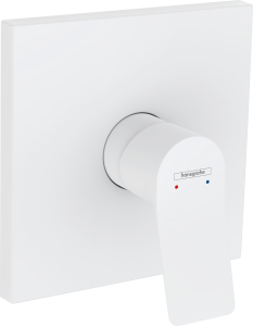 Dekoratyvinė dalis potinkiniam dušo maišytuvui HANSGROHE Vivenis, 1 funkcijos, spalva - balta matinė (matt white)