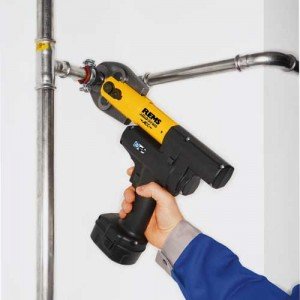 Akumuliatorinis presas REMS Mini-Press ACC Dn3/8"-1.1/4" (10-40mm)
