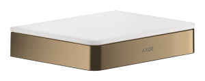 Lentyna AXOR Universal Softsquare, 150 mm, šlifuotos bronzos spalva (Brushed Bronze)