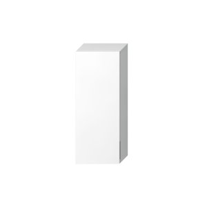 Pusaukštė spintelė Jika CUBITO 320x810 mm, 1 durelės, lankstai dešinėje, 2 lentynėlės, spalva - balta