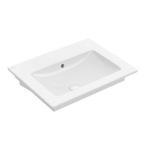 Praustuvas VILLEROY&BOCH Venticello 650x500mm, be skylės maišytuvui, „Ceramicplus“ danga