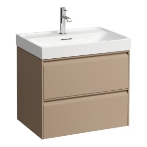 Spintelė praustuvui Laufen MEDA 635x450x515 mm, 2 stalčiai, praustuvui 810114, spalva - cappuccino