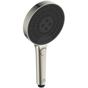 Galva rankinio dušo Ideal Standard Solos, Ø130 mm, 3 funkcijos, spalva - Silver Storm