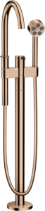Vonios maišytuvas iš grindų AXOR One, poliruoto raudono aukso spalvos (Polished Red Gold)