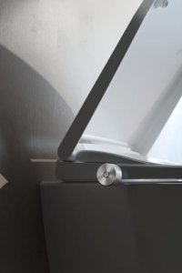 Pakabinamas unitazas Laufen CLEANET PRO, Rimless, su higieninio dušo funkcija, su lėtai užsidarančiu dangčiu, spalva - balta