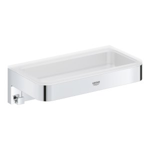 lentynėlė dušo Grohe Start Cube chromo/balta spalva