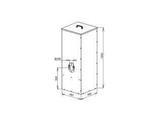 Talpa granulėms 250L