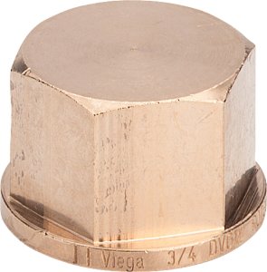 Aklė vidiniu sriegiu 1/2“ bronza (Viega)