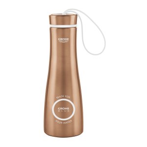 Termo gertuvė GROHE Blue 450ml , matinio rausvo aukso spalvos (Brushed Warm Sunset)