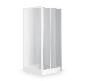 Dušo sienelė šoninė šoninė LSB/900 baltas/plastikas