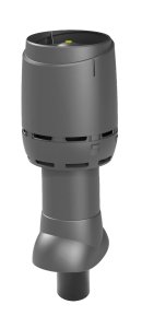 Ventiliacijos kaminėlis/kanalizacijos alsuoklis FLOW VILPE 110P-IS-350 antracito spalvos