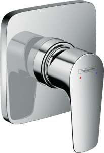 Dekoratyvinė dalis potinkiniam dušo maišytuvui HANSGROHE Talis E, 1 funkcijos, spalva - chromo