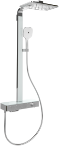 Dušo sistema VILLEROY&BOCH Infinity termostatinė, 240mm dušo galva, spalva - chromas