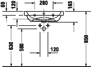 Praustuvas D-Code 600x460