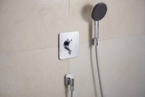 Dekoratyvinė dalis potinkiniam termostatiniam maišytuvui HANSGROHE Ecostat Comfort Q, 1 funkcijos, spalva - chromo