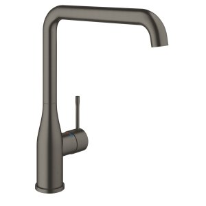 Plautuvės maišytuvas GROHE Essence New L formos, matinės grafito spalvos (Brushed Hard Graphite)