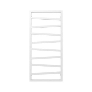 Rankšluosčių džiovintuvas WG ZIGZAG 1070x500 SX, matinis baltas (soft)