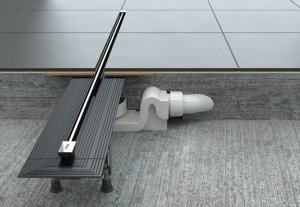 Pjaustomos dušo latako grotelės Viega Advantix Vario, 300-1200 mm, nerūdijantis plienas, blizgios