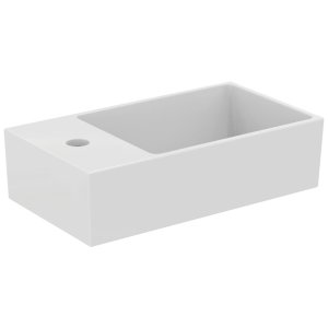 Asimetrinis praustuvas Ideal Standard Extra 450x250, maišytuvo skylė kairėje