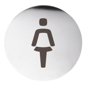 Piktograma "Moterų WC"