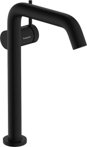Praustuvo maišytuvas HANSGROHE Tecturis S 240 Fine CoolStart, su "push-open" dugno vožtuvu, spalva - juoda matinė (matt black)