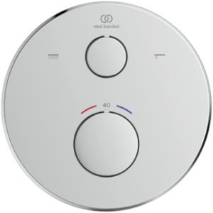 Dekoratyvinė dalis vonios/dušo maišytuvui Ideal Standard Ceratherm T100, termostatinė, spalva - chromas