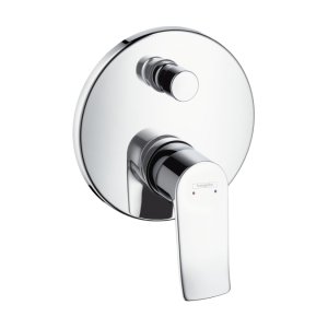 Dekoratyvinė dalis potinkiniam vonios/dušo maišytuvui HANSGROHE Metris, 2 funkcijos, spalva - chromo (chrome)