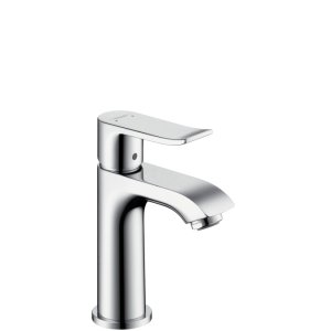 Praustuvo maišytuvas HANSGROHE Metris 100 su dugno vožtuvu, spalva - chromo