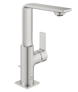 Maišytuvas praustuvui Grohe Spa Allure L su dugno vožtuvu nerūdijančio plieno spalvas (stainless steel)