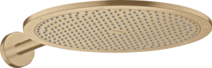Dušo galva su laikikliu iš sienos AXOR ShowerSolutions, 350 1jet, šlifuotos bronzos spalvos (Brushed Bronze)