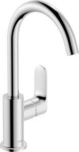 Praustuvo maišytuvas HANSGROHE Rebris S 210 su dugno vožtuvu, spalva - chromo (chrome)