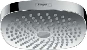Dušo galva HANSGROHE Croma Select E 180, 2 srovės, EcoSmart, spalva - chromo (chrome)
