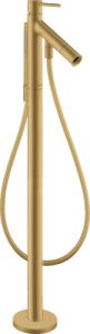 Vonios maišytuvas iš grindų AXOR Starck, šlifuoto aukso spalvos (Brushed Gold Optic)