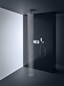 Rankinė dušo galvutė AXOR One 2jet, nerūdijančio plieno spalvos (Stainless Steel Optic)