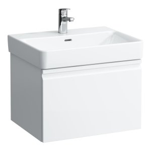 Praustuvas Laufen PRO S 600x465x95 mm, su 1 anga maišytuvui viduryje, spalva - balta LCC (LAUFEN Clean Coat) 