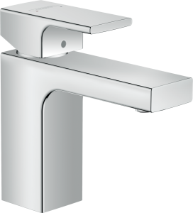 Praustuvo maišytuvas HANSGROHE Vernis Shape 100 be dugno vožtuvo, spalva - chromo