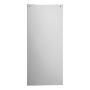 Nerūdijančio plieno veidrodis, matmenys: 900x400mm