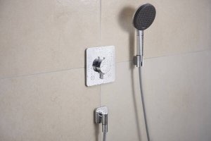Dekoratyvinė dalis potinkiniam termostatiniam maišytuvui HANSGROHE Ecostat Comfort Q, 2 funkcijos, spalva - chromo