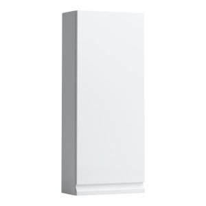 Pusaukštė spintelė Laufen PRO S 350x180x850 mm, 1 durelės, lankstai dešinėje, spalva - balta blizgi