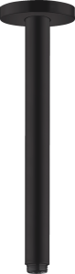 Vamzdis dušo galvai iš lubų S 300mm, juodas matinis